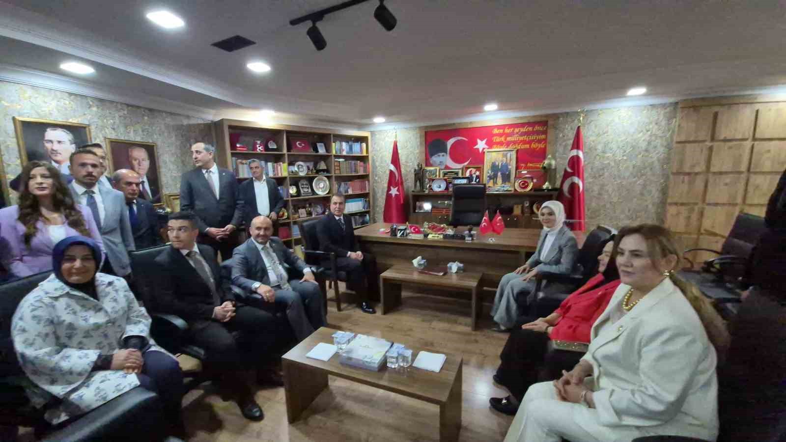 Bakan Göktaş’tan MHP Eskişehir İl Başkanlığı’na ziyaret