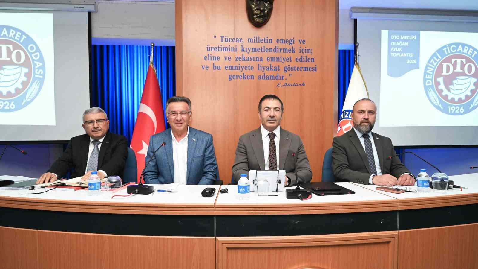 DTO Başkanı Erdoğan: "Denizli’miz üretmeye, ihracat yapmaya ve büyümeye devam ediyor"