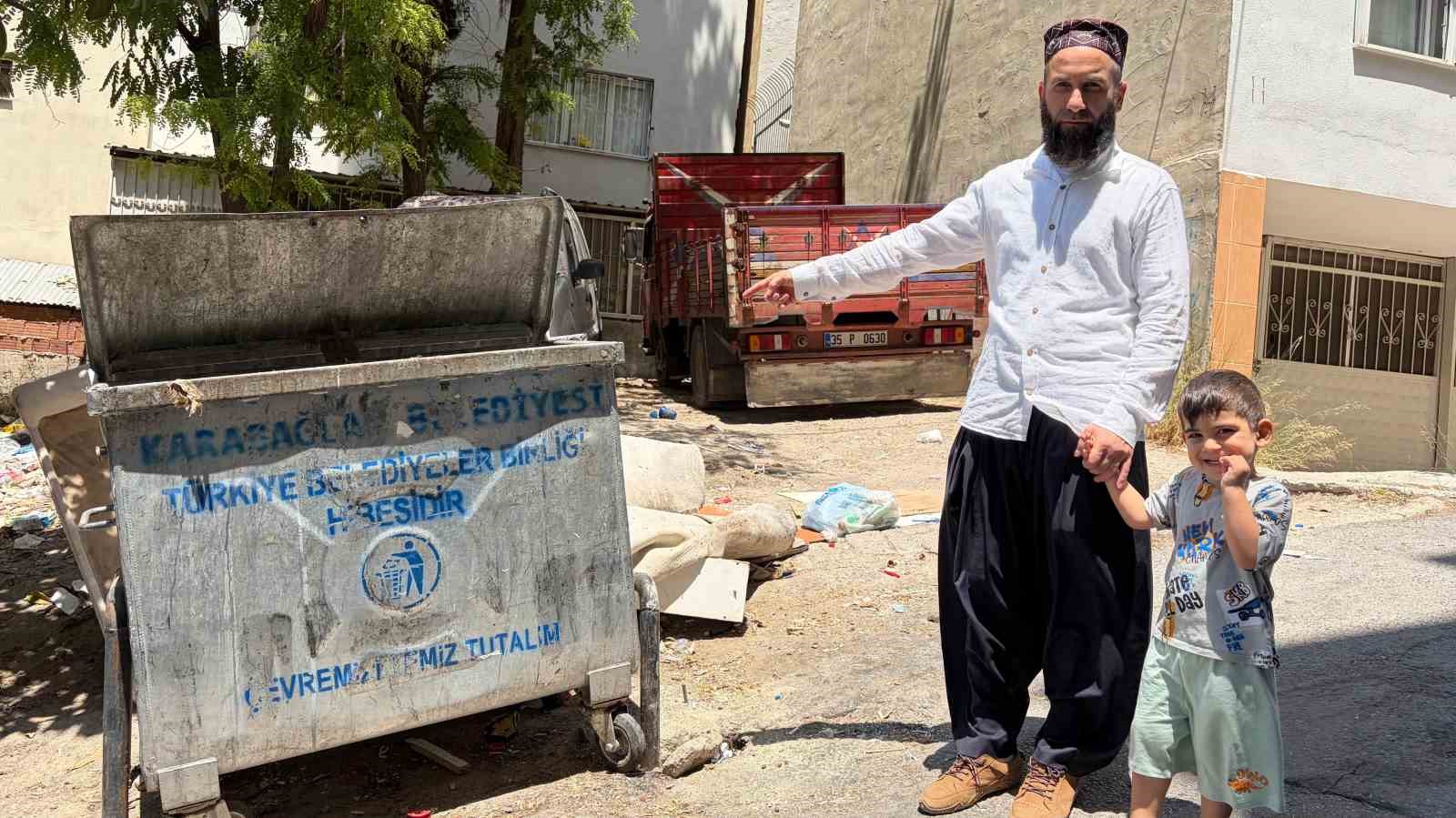 Yanlışlıkla çöpe atılan servet, mahalle konteynerinden çıktı