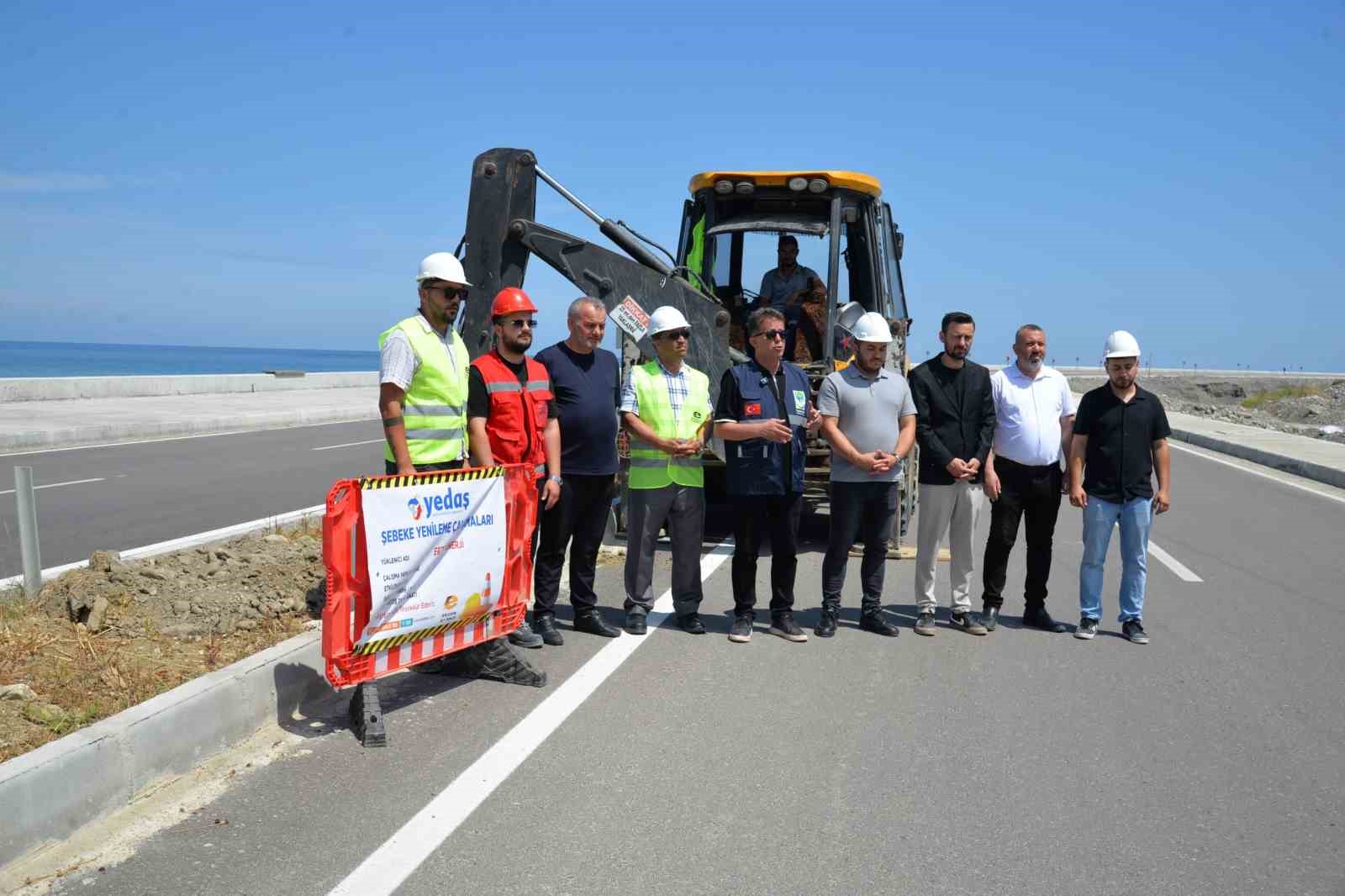 Türkeli Çevre Yolu Aydınlatma Projesi başladı
