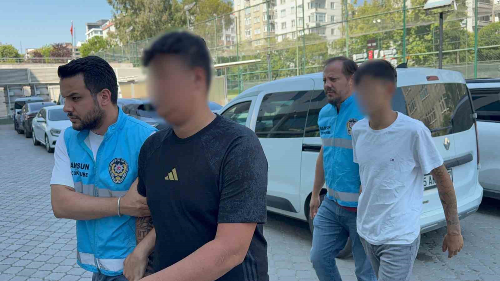 Büfeyi kundaklayan çocuklar yakalandı