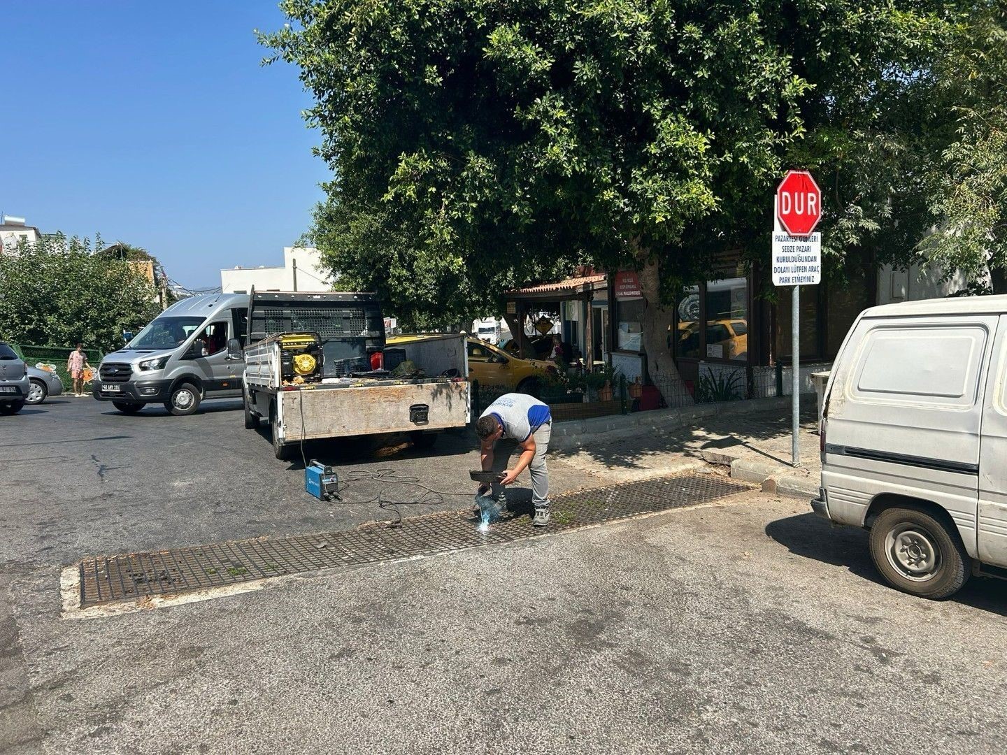 Bodrum Belediyesi Destek Hizmetleri Müdürlüğü atölyelerinde yoğun mesai