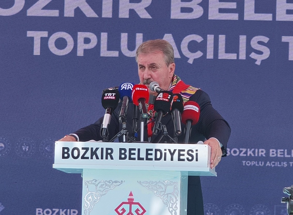 BBP Genel Başkanı Destici, Bozkır’da toplu açılış törenine katıldı