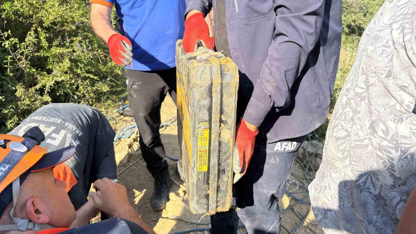 Çorum’da bir kişinin kaybolduğu mağaranın içi görüntülendi