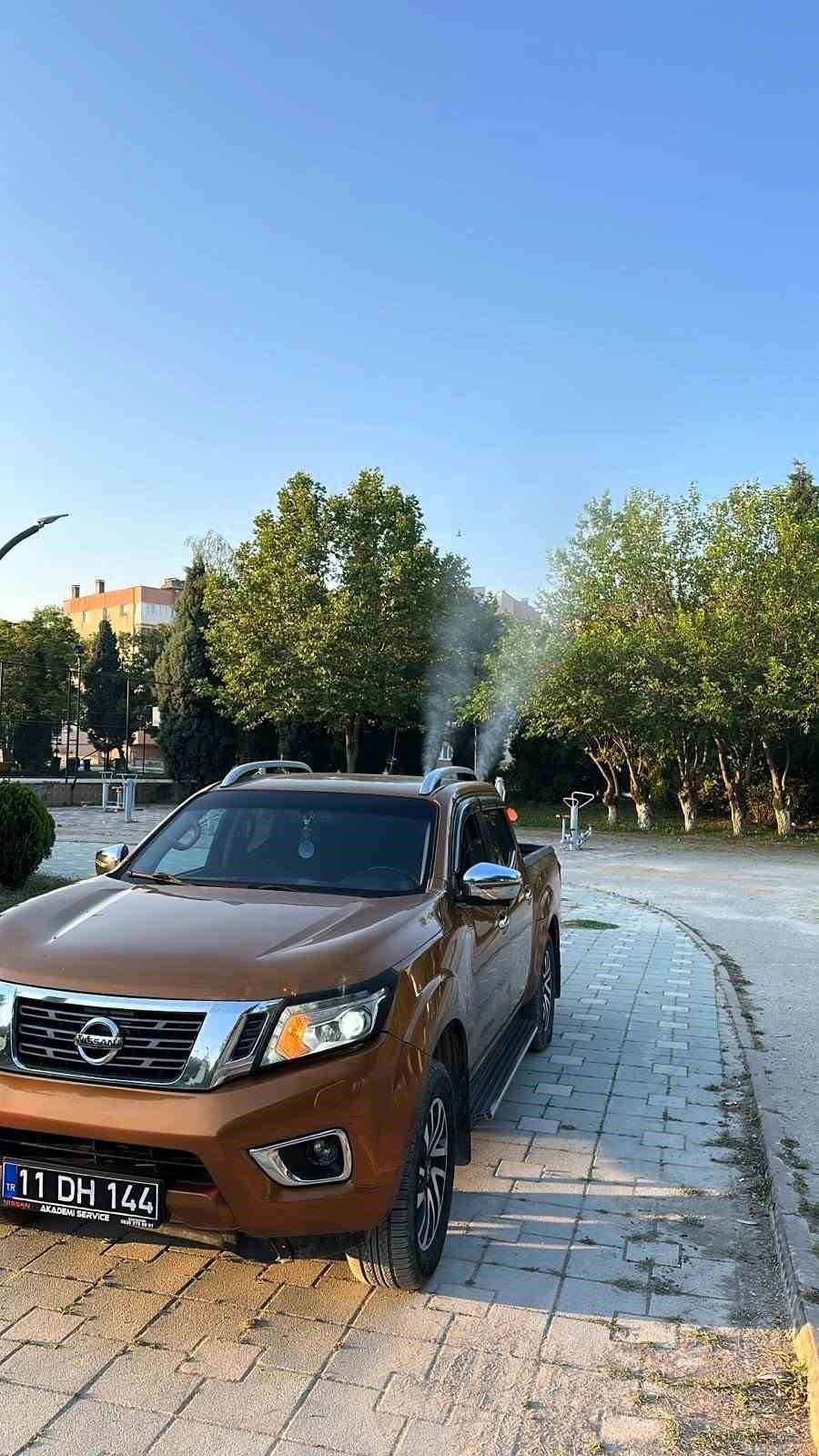 Bilecik’te haşerelere karşı ilaçlama çalışması
