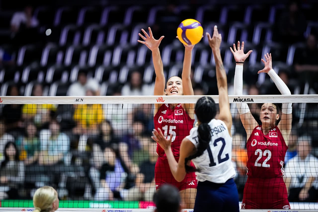 A Milli Kadın Voleybol Takımı, ABD’ye mağlup oldu