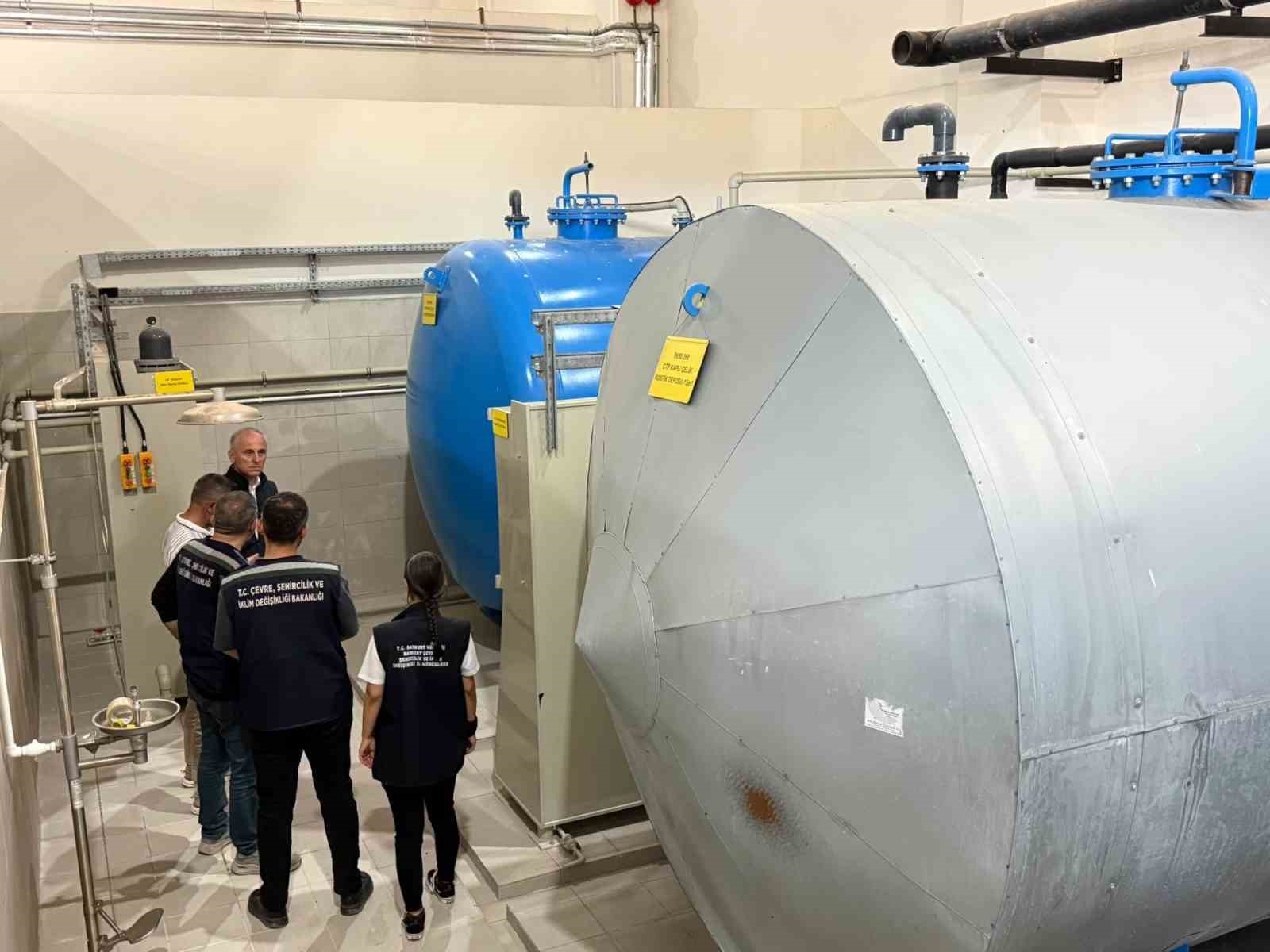 İçme Suyu Arıtma Tesisinde çevre denetimi yapıldı