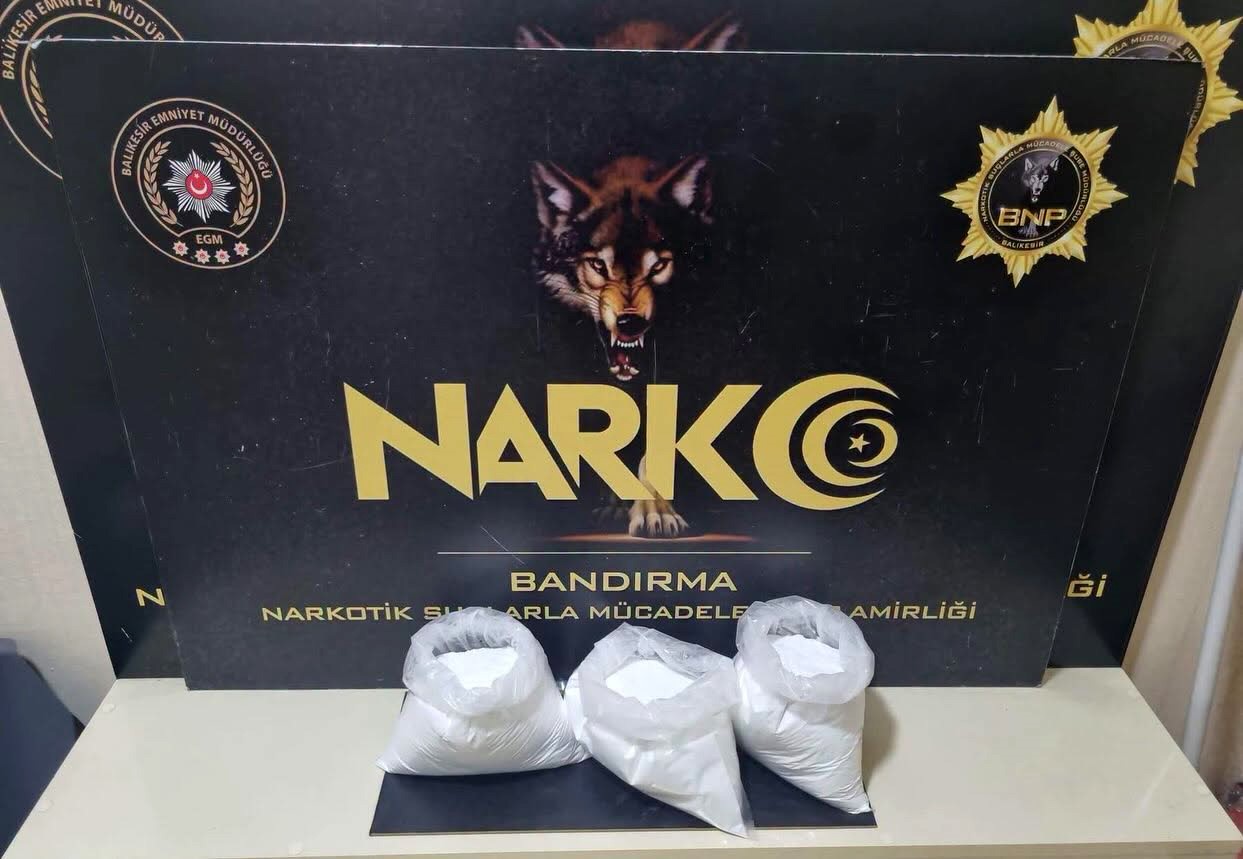 Bandırma’da narkotik operasyonu: 6 tutuklama