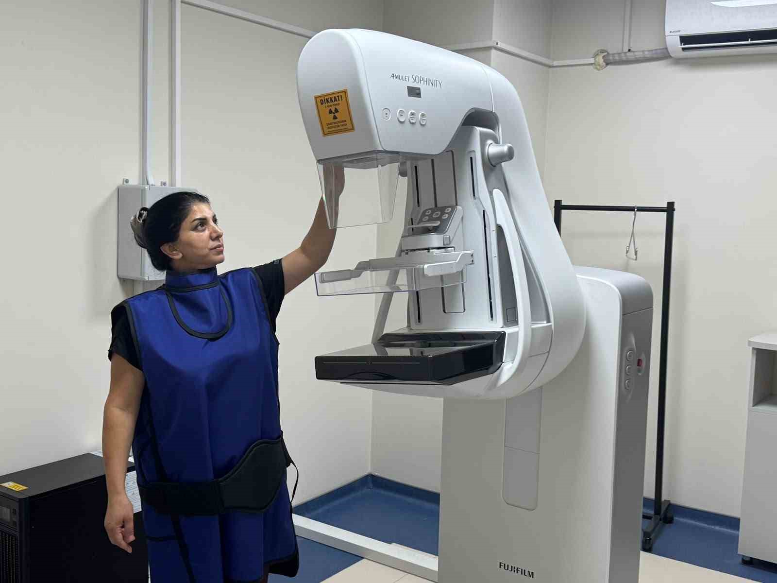 Bağlar KETEM’de mamografi cihazı hizmete başladı