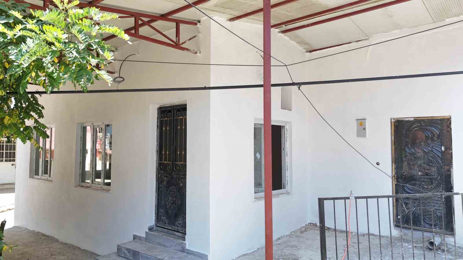 Nazilli Belediyesi Aksu’da atıl durumdaki köy konağını baştan sona yeniledi