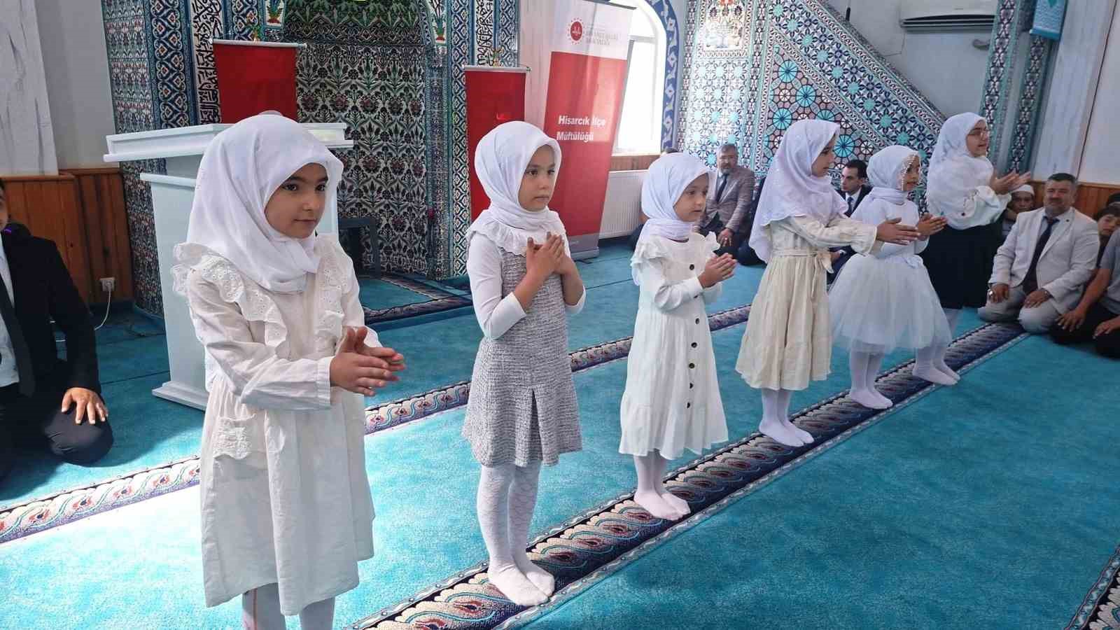 Hisarcık’ta Yaz Kur’an Kursları açılış programı düzenlendi