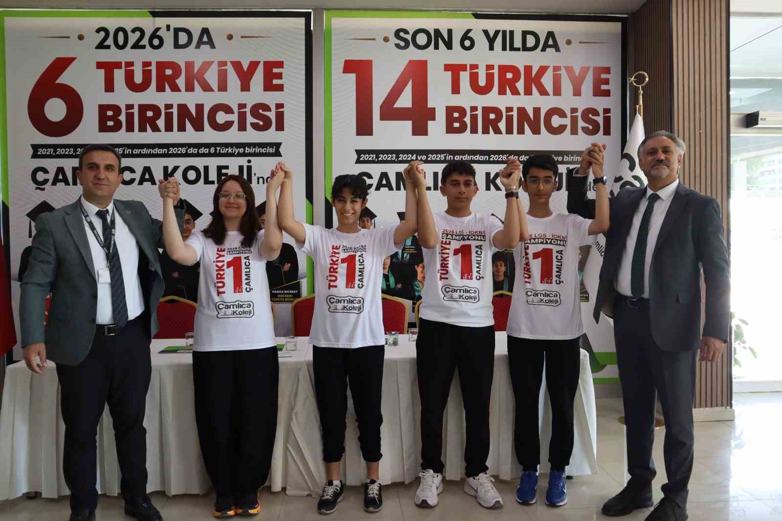 Malatya Çamlıca Koleji, 6 Türkiye birincisi çıkardı