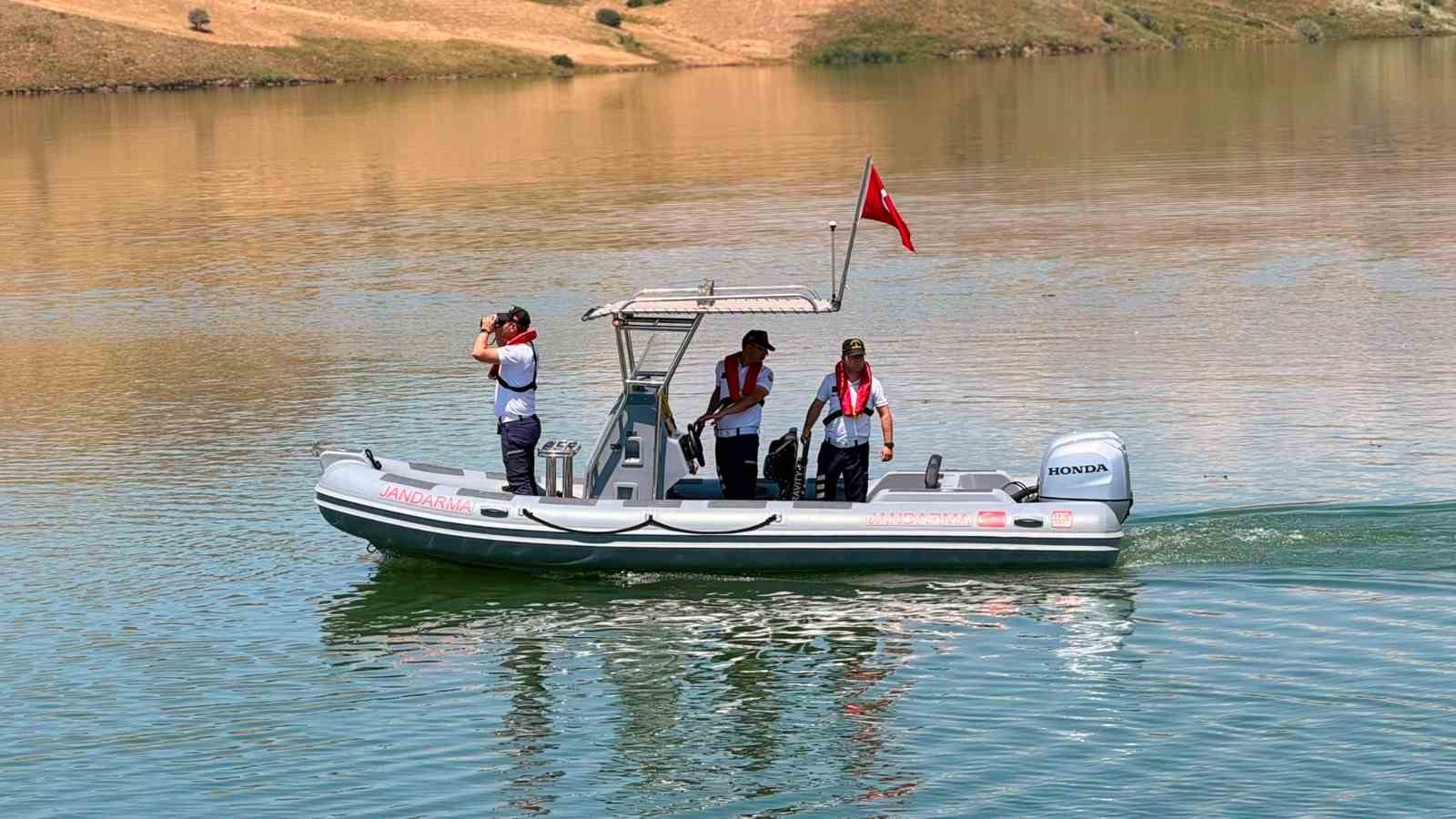 Alparslan-2 Barajı’nda güvenlik ve kaçak avcılık denetimi