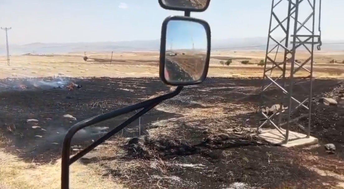 Tunceli’de otluk yangını ekili arazilere ulaşmadan söndürüldü