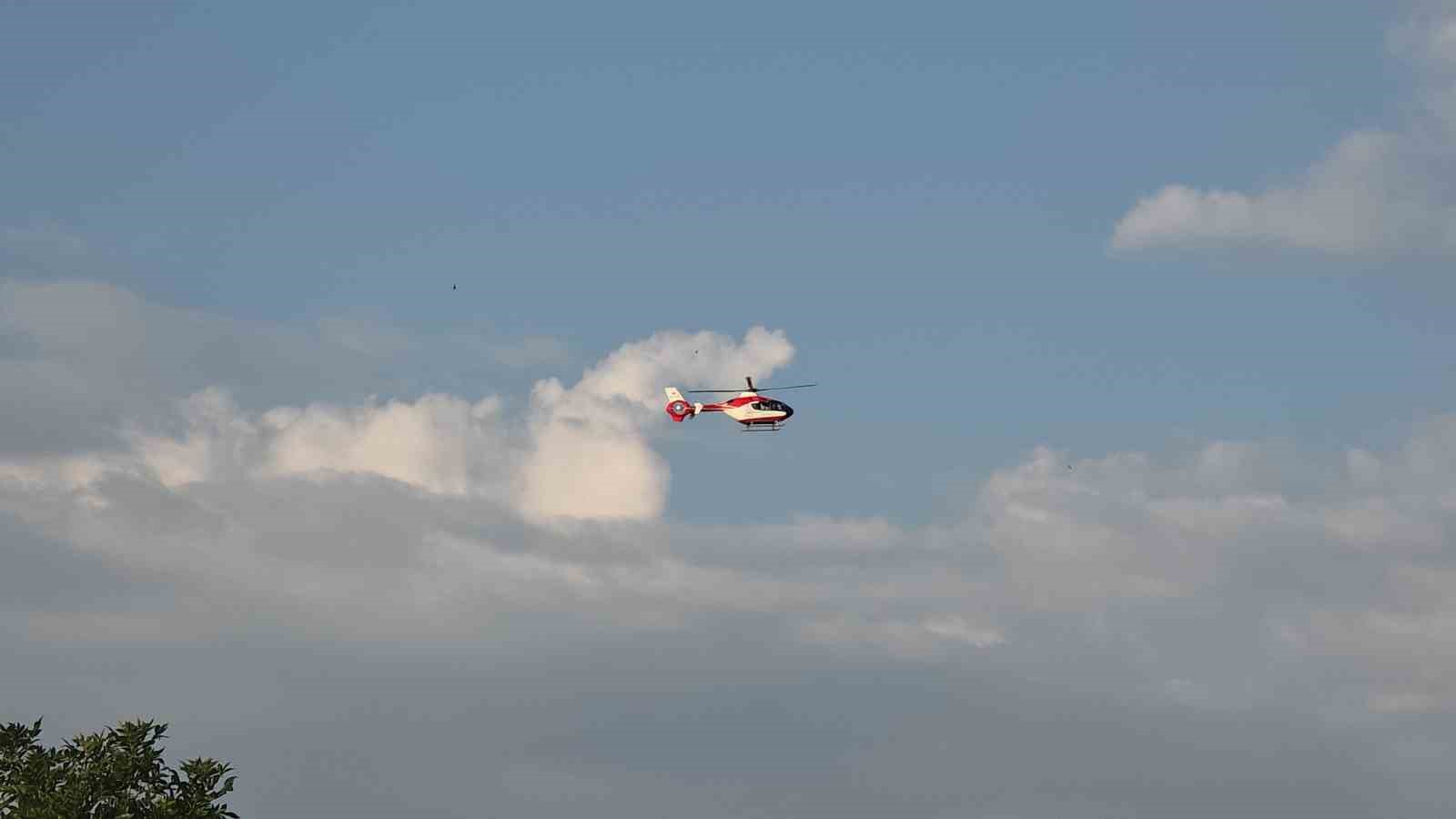 Kalp hastası ambulans helikopterle Van’a getirildi