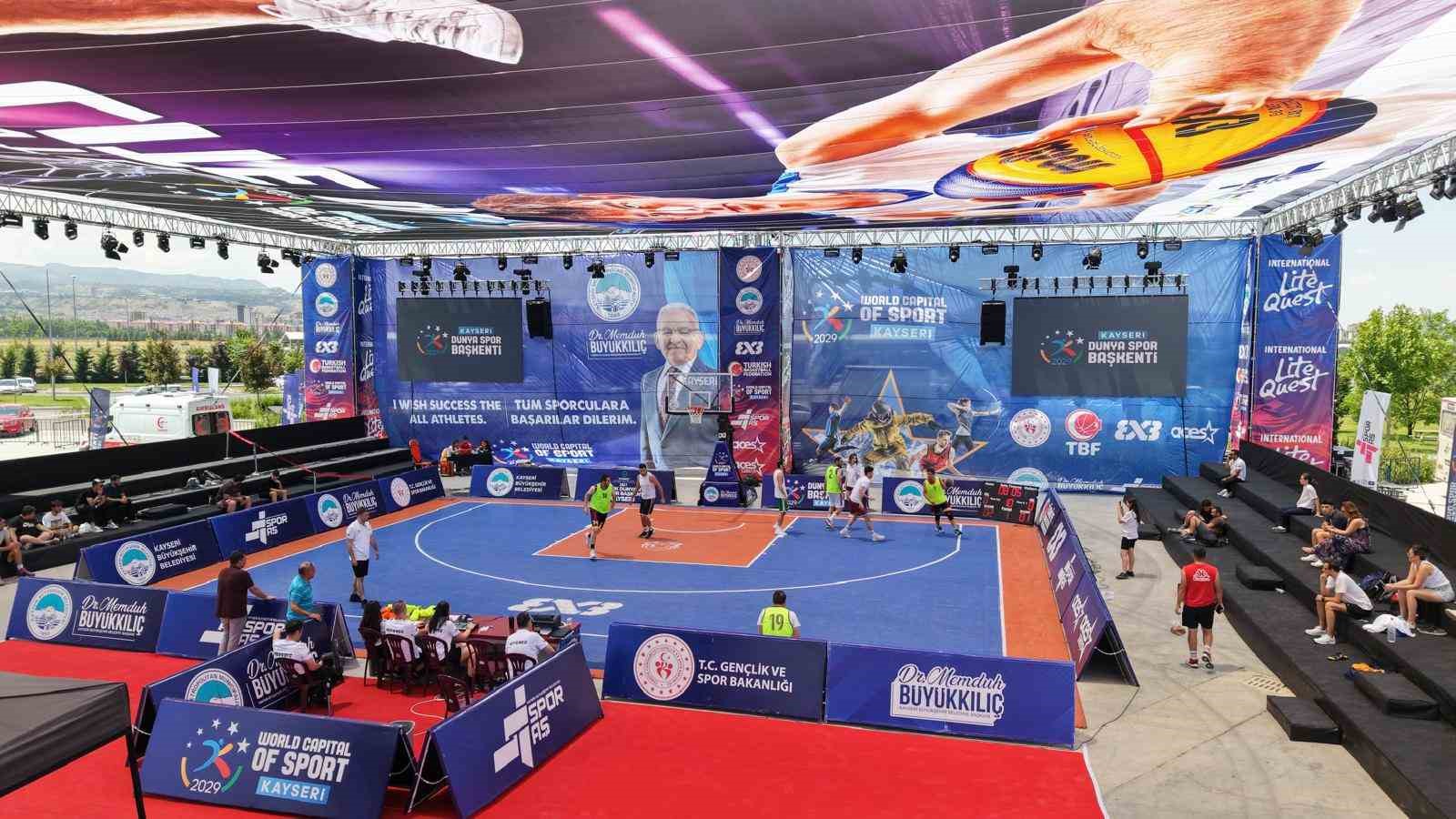 FIBA 3x3 Lite Quest 2026 Turnuvası başladı
