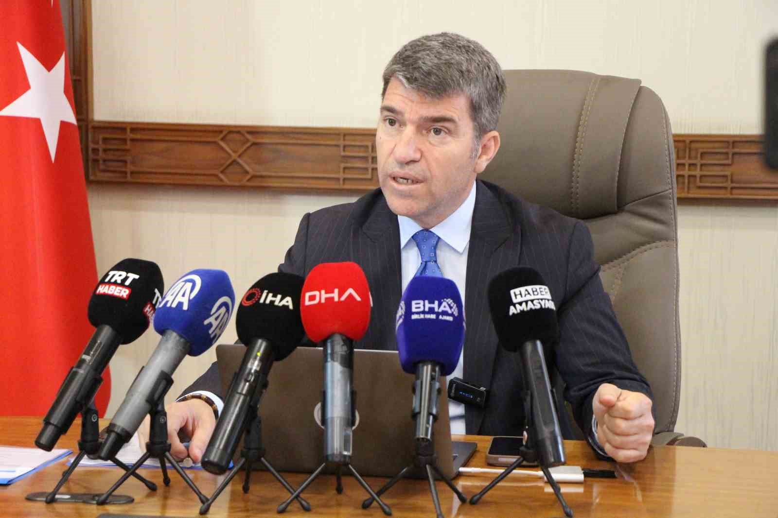 Vali Bakan verileri açıkladı: Huzur şehri Amasya’da asayiş olayları azaldı