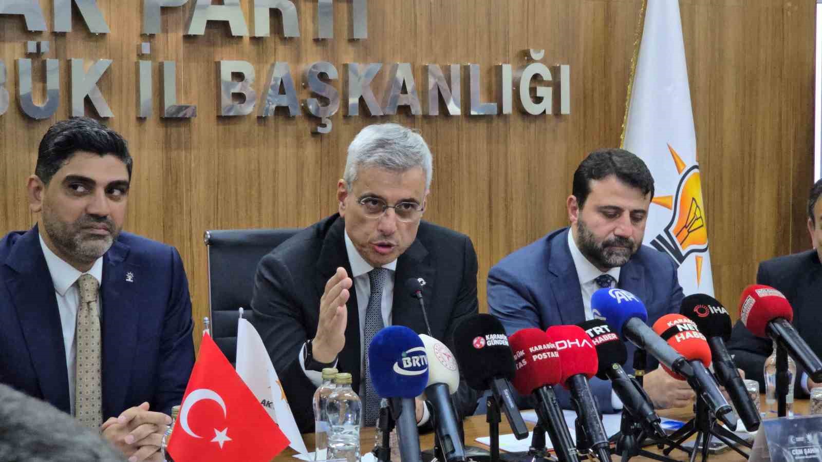 Bakan Memişoğlu: "Karabük’e 150 yataklı yeni sağlık tesisi kazandıracağız"