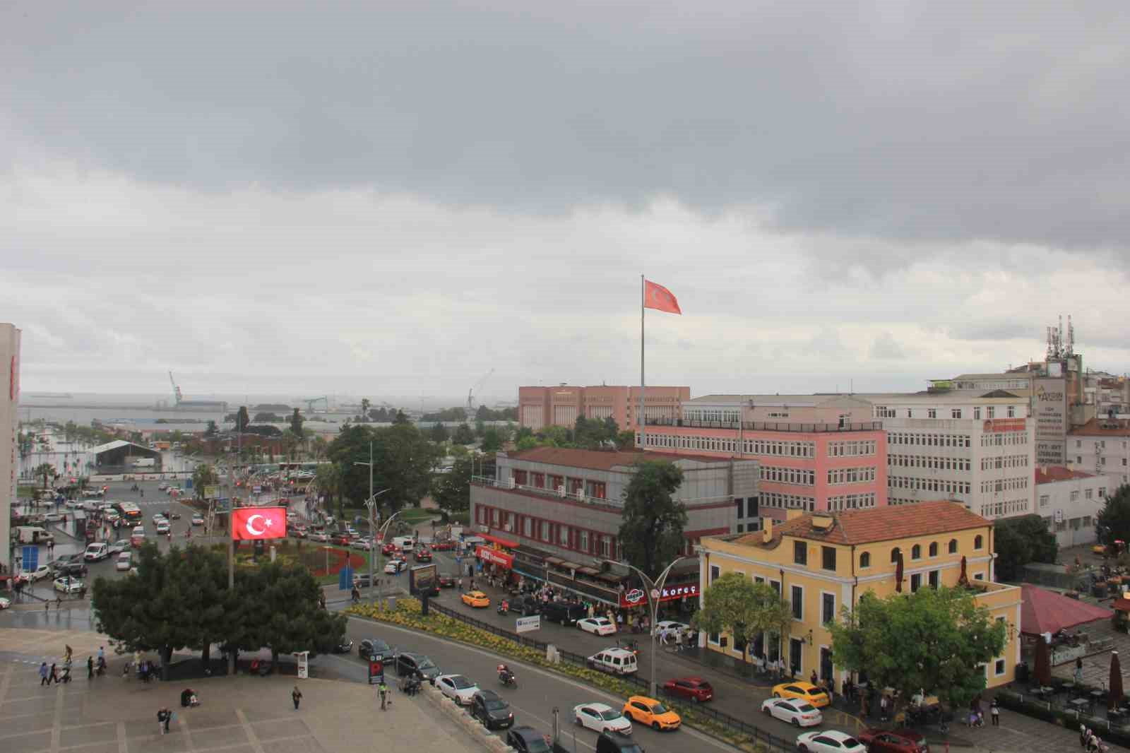 Samsun’u serinleten yağmur