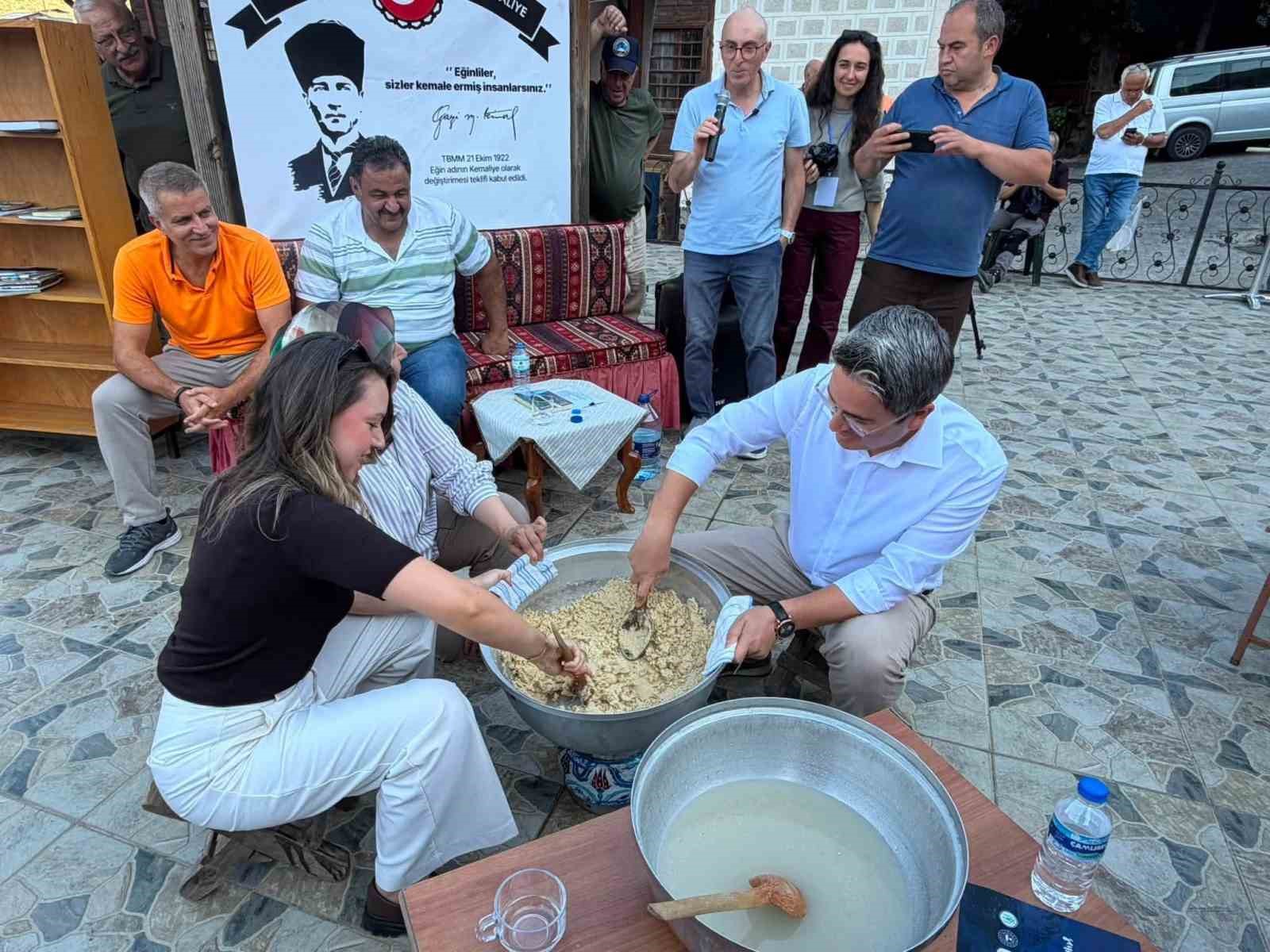 Kemaliye Helvası deneyim atölyesinde tanıtıldı