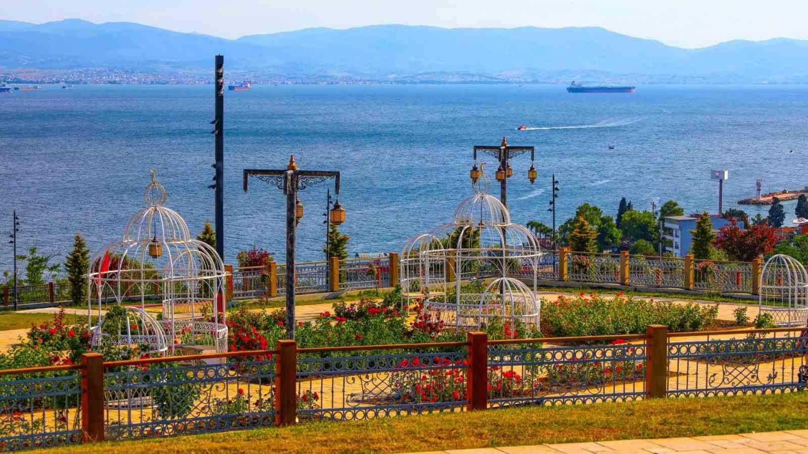 Şehrin stresine Darıca Millet Bahçesi’nde yeşil mola