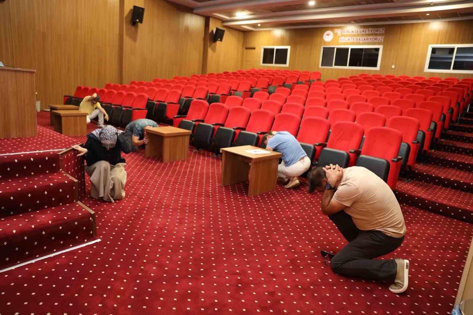 AFAD’dan Muğla Tarım ve Orman İl Müdürlüğü personeline acil durum eğitimi