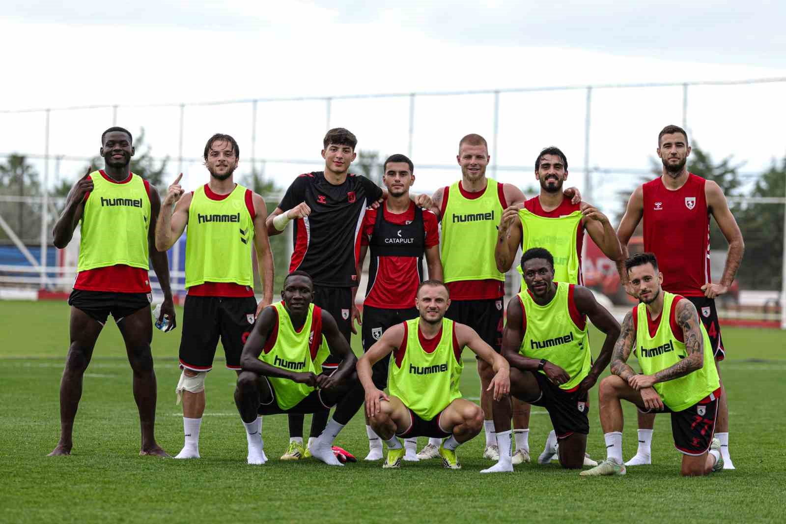 Samsunspor, yeni sezon hazırlıklarını sürdürdü