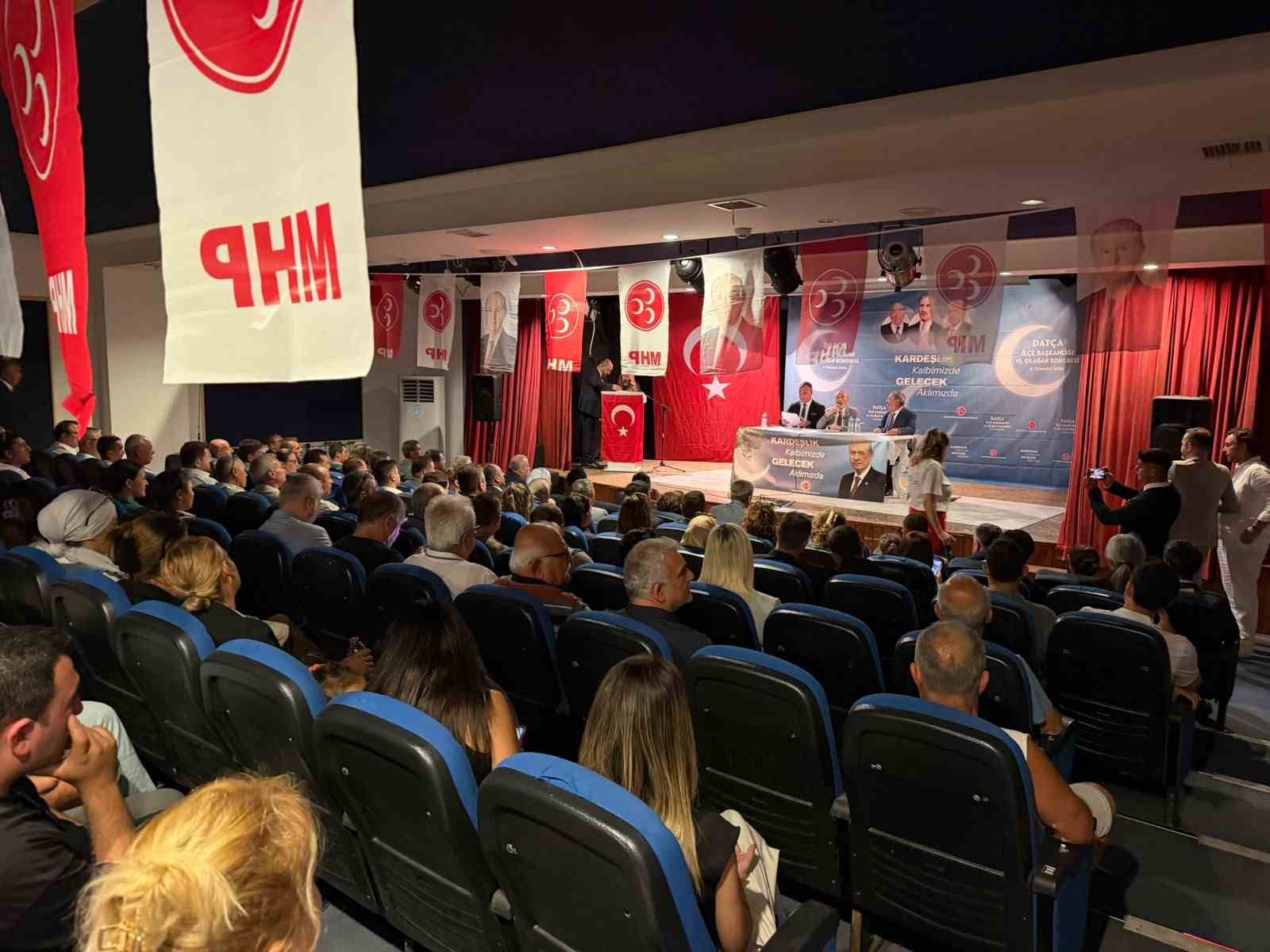 MHP Datça’da genel kurul heyecanı yaşandı