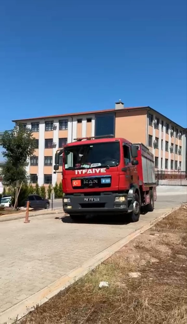 Kestel’deki orman yangını söndürüldü