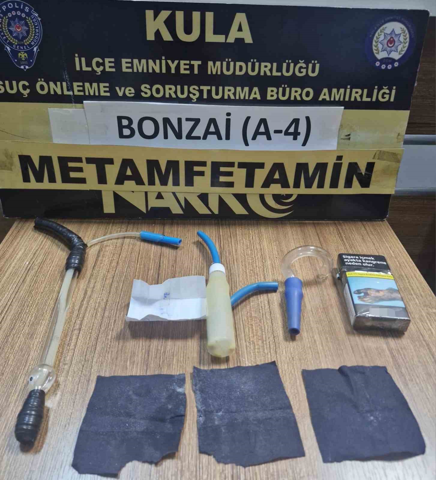 Kula’da uyuşturucu operasyonu: 1 kişi tutuklandı