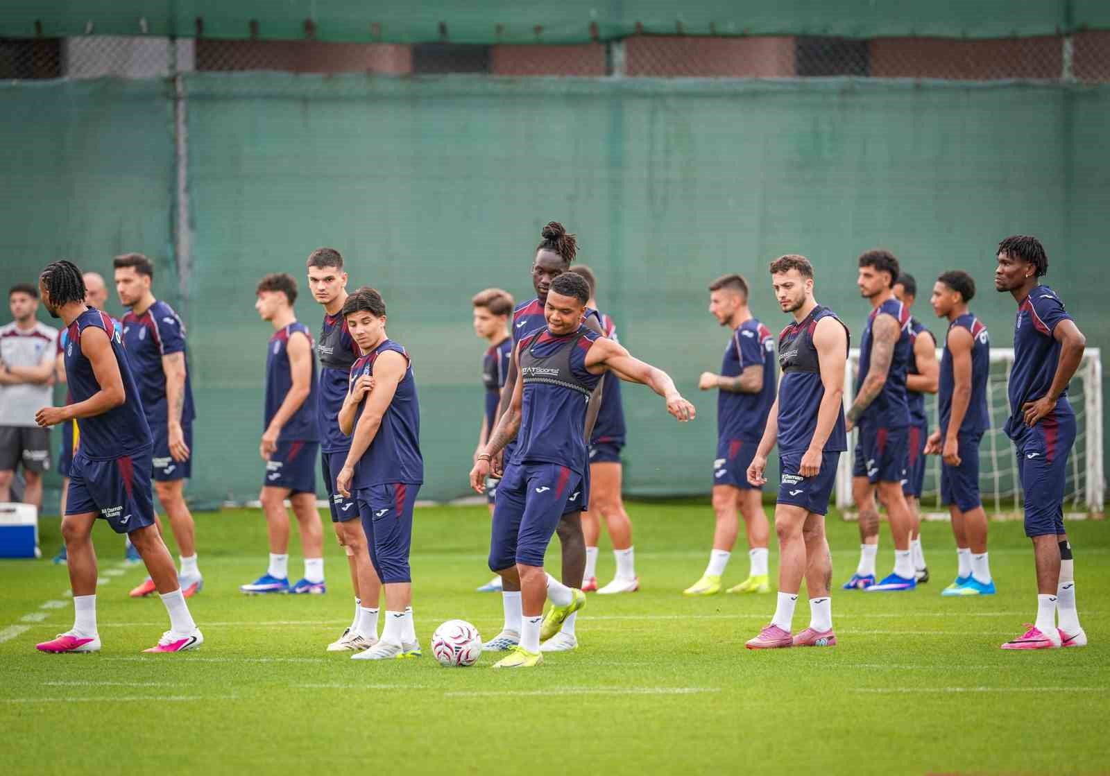 Trabzonspor, yeni sezon hazırlıklarını sürdürüyor