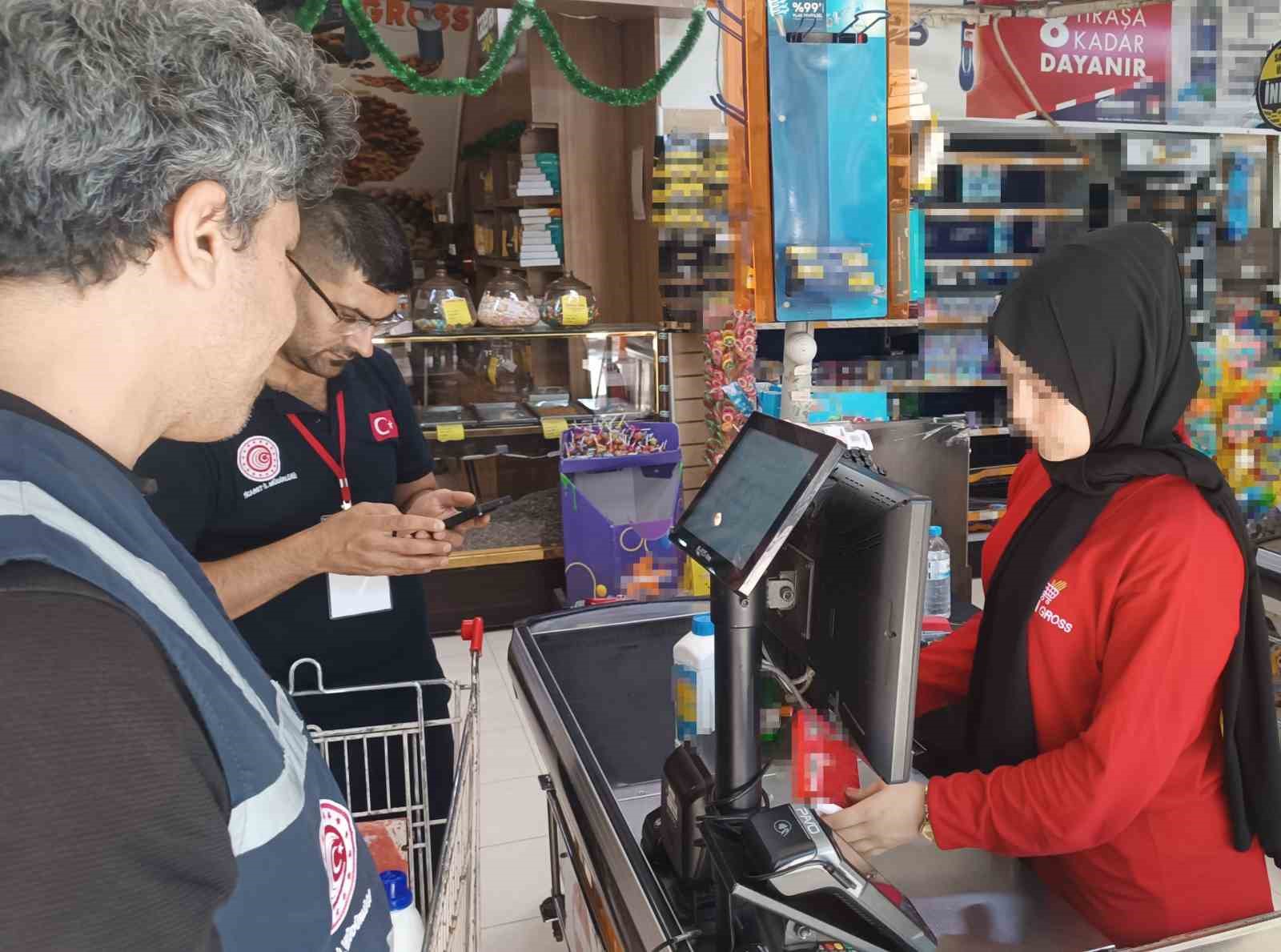 Şanlıurfa’da 461 işletmeye 3 milyon 361 bin lira ceza kesildi
