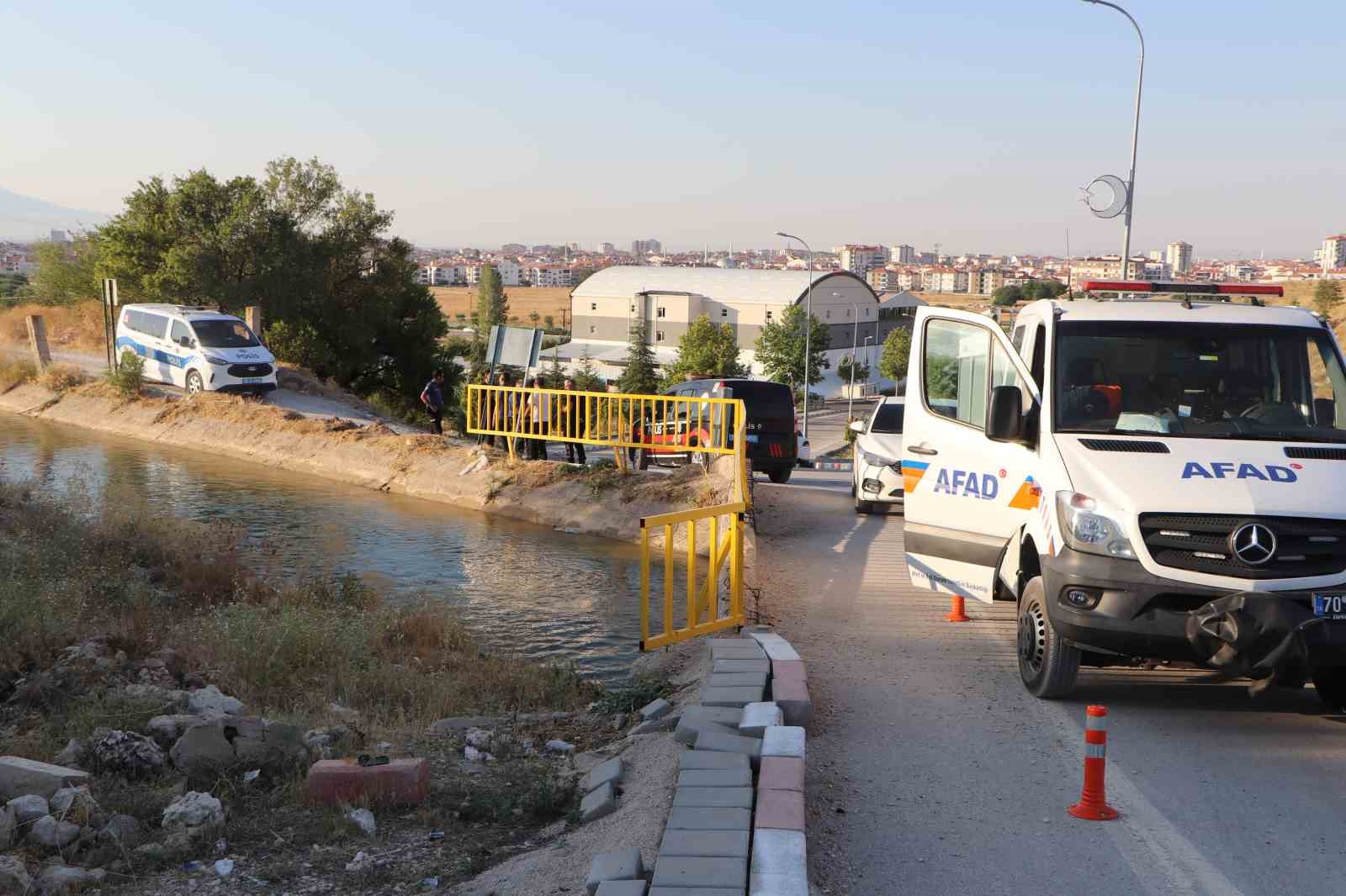 Kanalda akıntıya kapılan 2 çocuğu itfaiye ve AFAD kurtardı