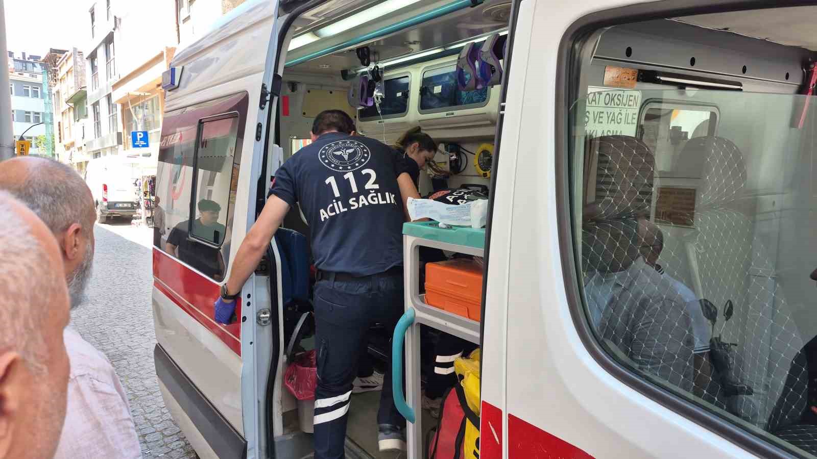 Eskişehir’de hamamda kalbi duran adam hastaneye kaldırıldı