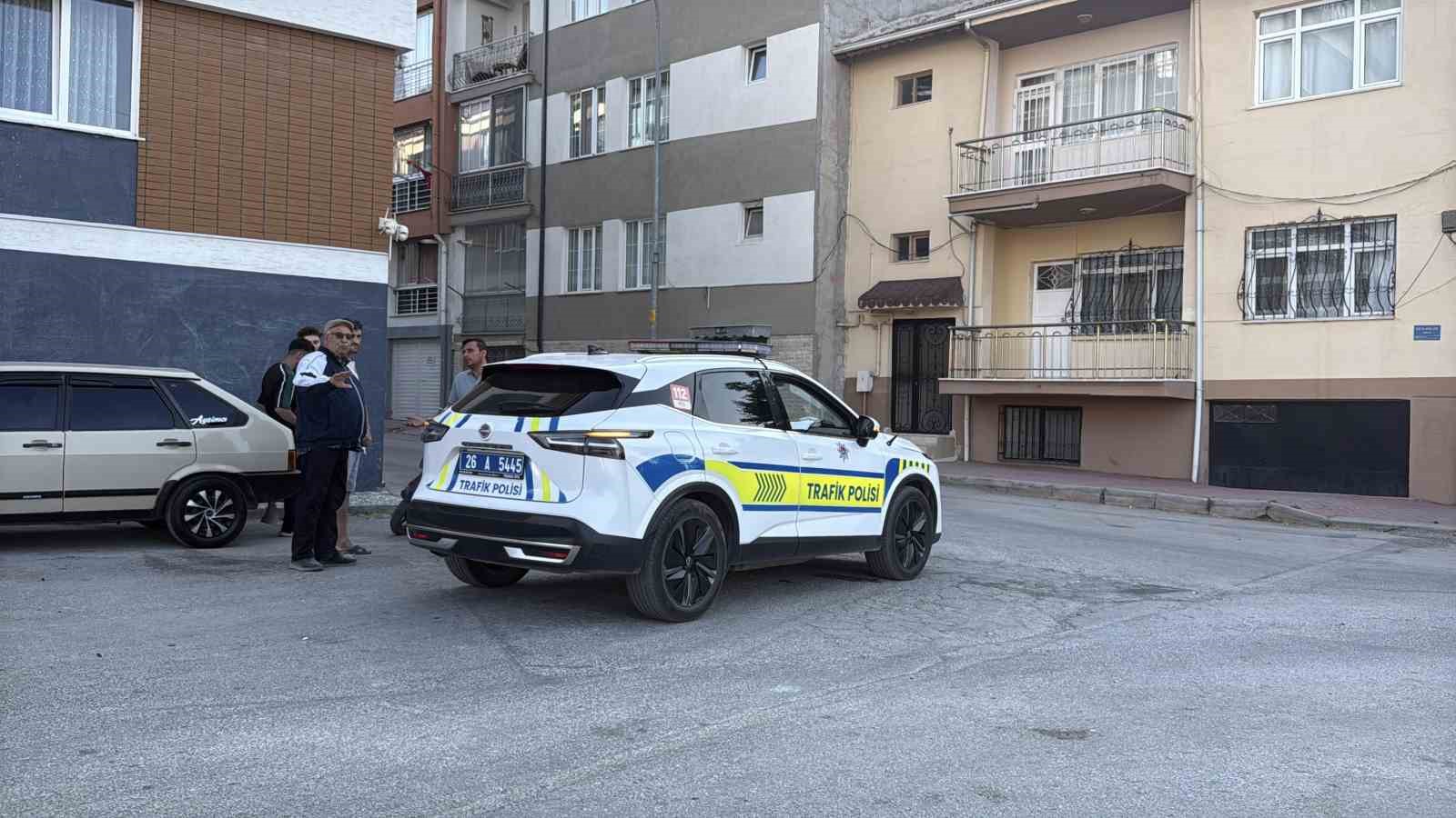 Motosikletin çaptığı bisikletli çocuk yaralandı: Kaza anı kamerada