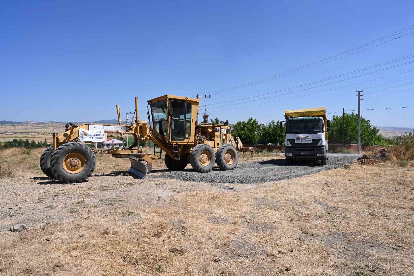 İnönü’de alt yapı çalışmaları
