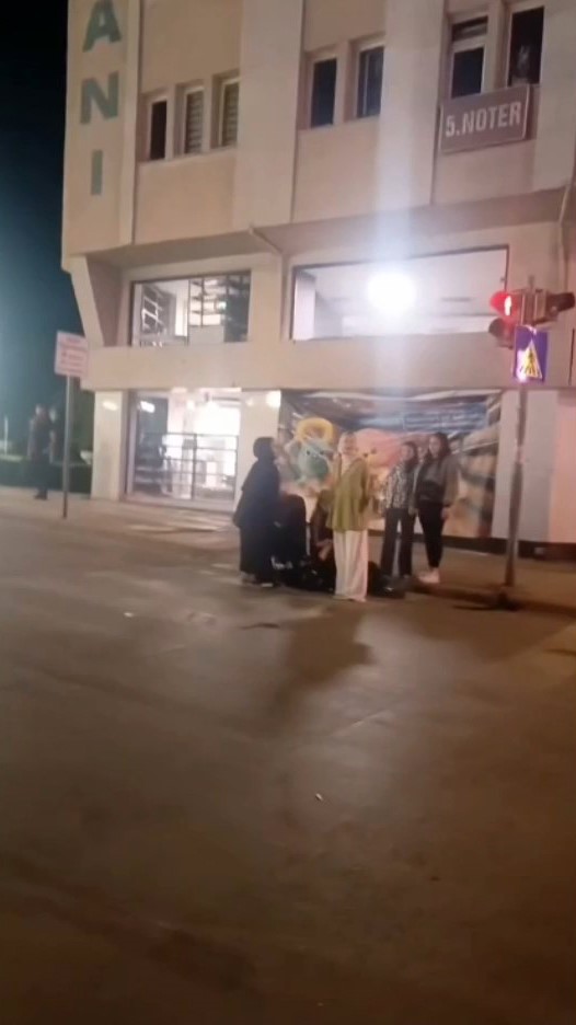 İki kadın grubu arasındaki kavganın yeni görüntüleri ortaya çıktı