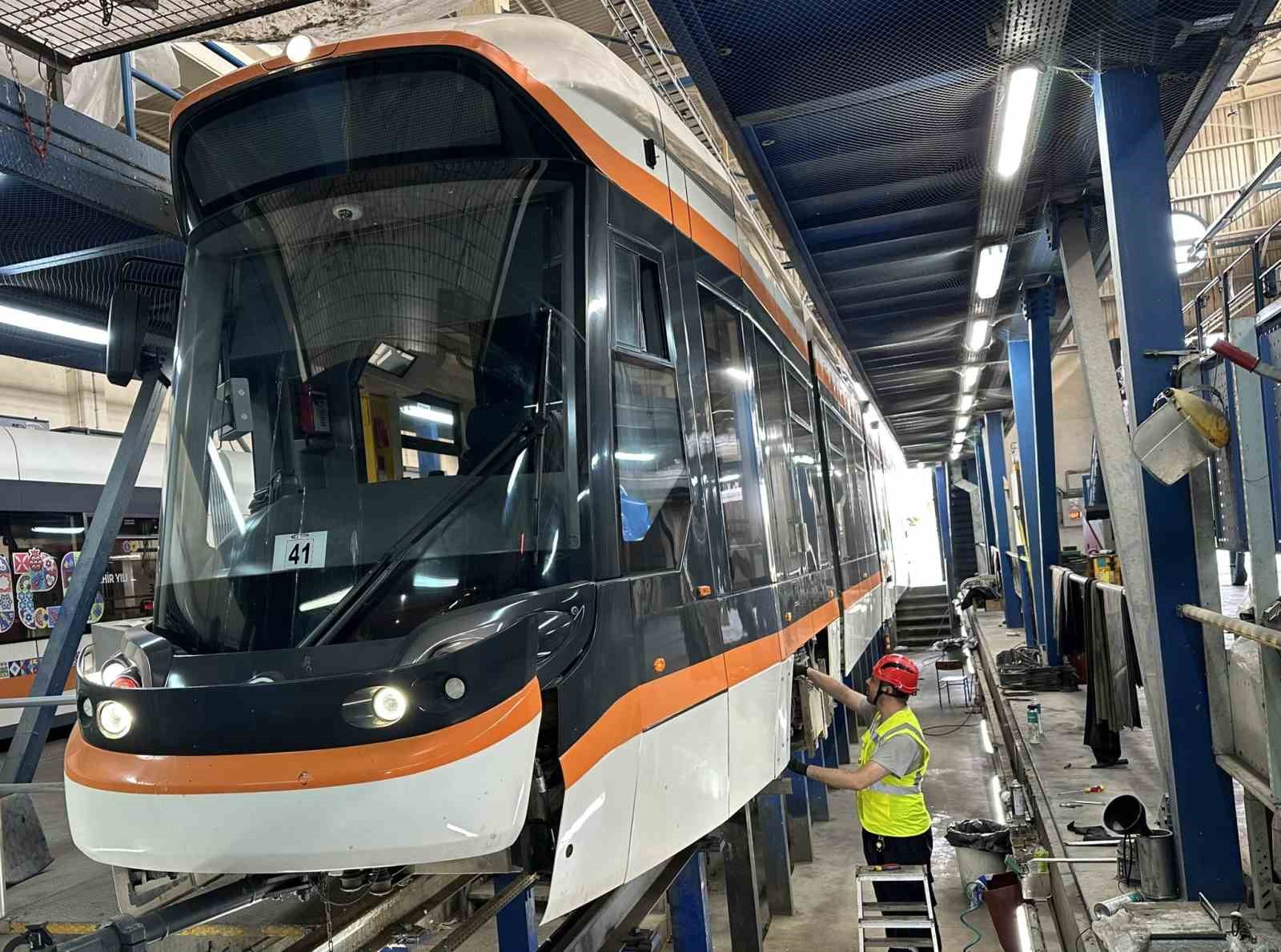Bakım çalışmaları sebebiyle Eskişehir’deki tramvay seferlerinde düzenleme yapıldı