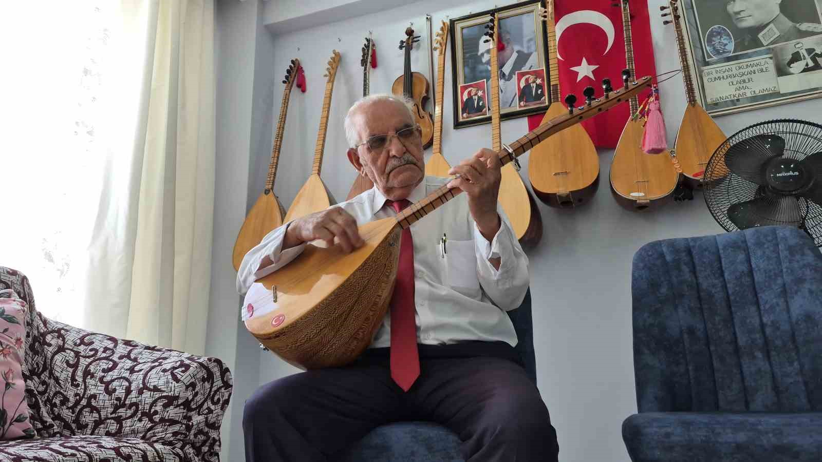 Eskişehir’in yaşayan kültürel hafızalarından halk ozanı Arif Çayır