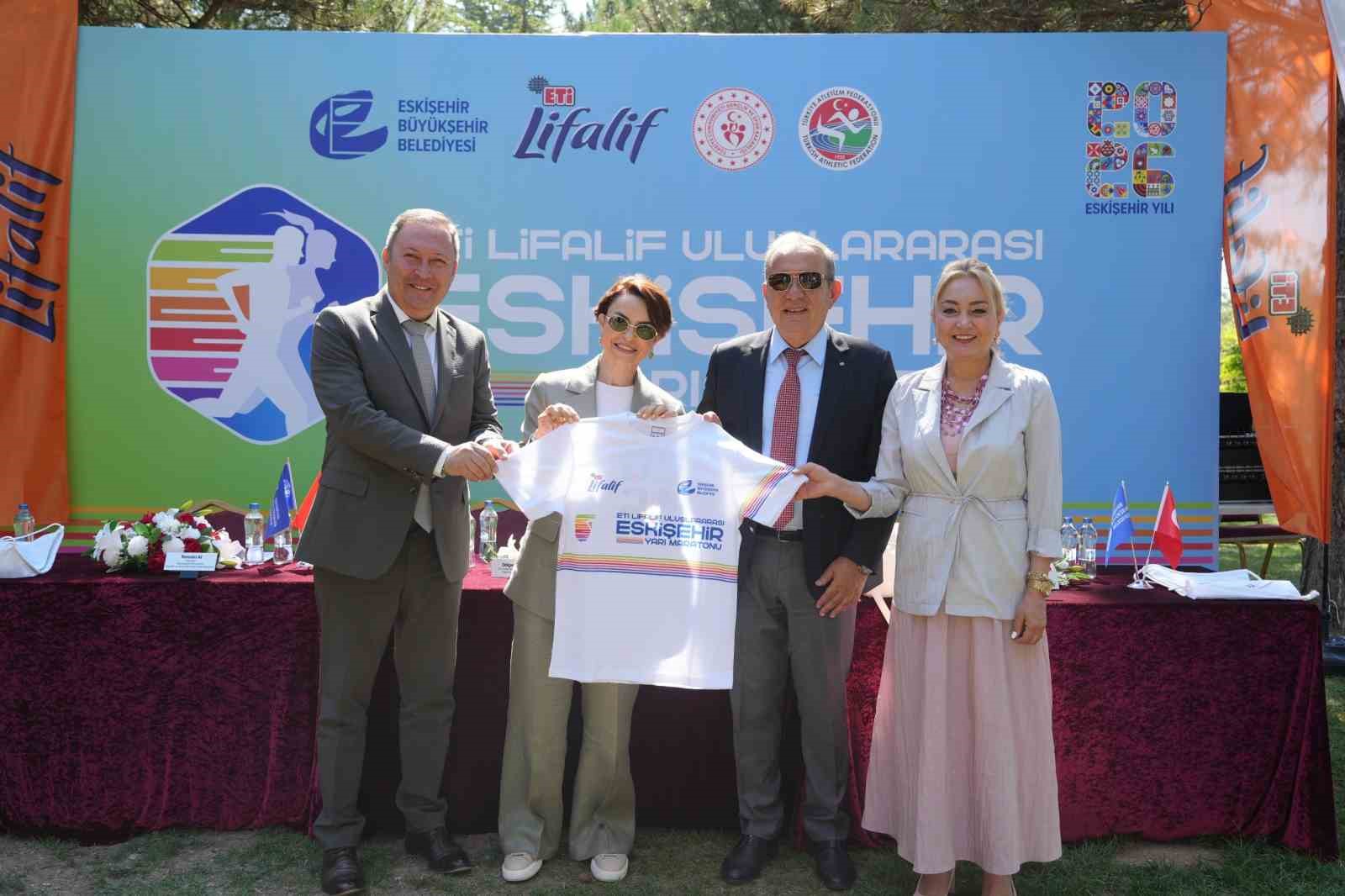 ETİ Lifalif Uluslararası Eskişehir Yarı Maratonu için geri sayım başladı