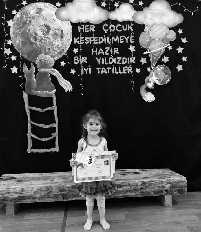 Mihalıççık İlçe Milli Eğitim Müdürlüğünden minik öğrenci için taziye mesajı