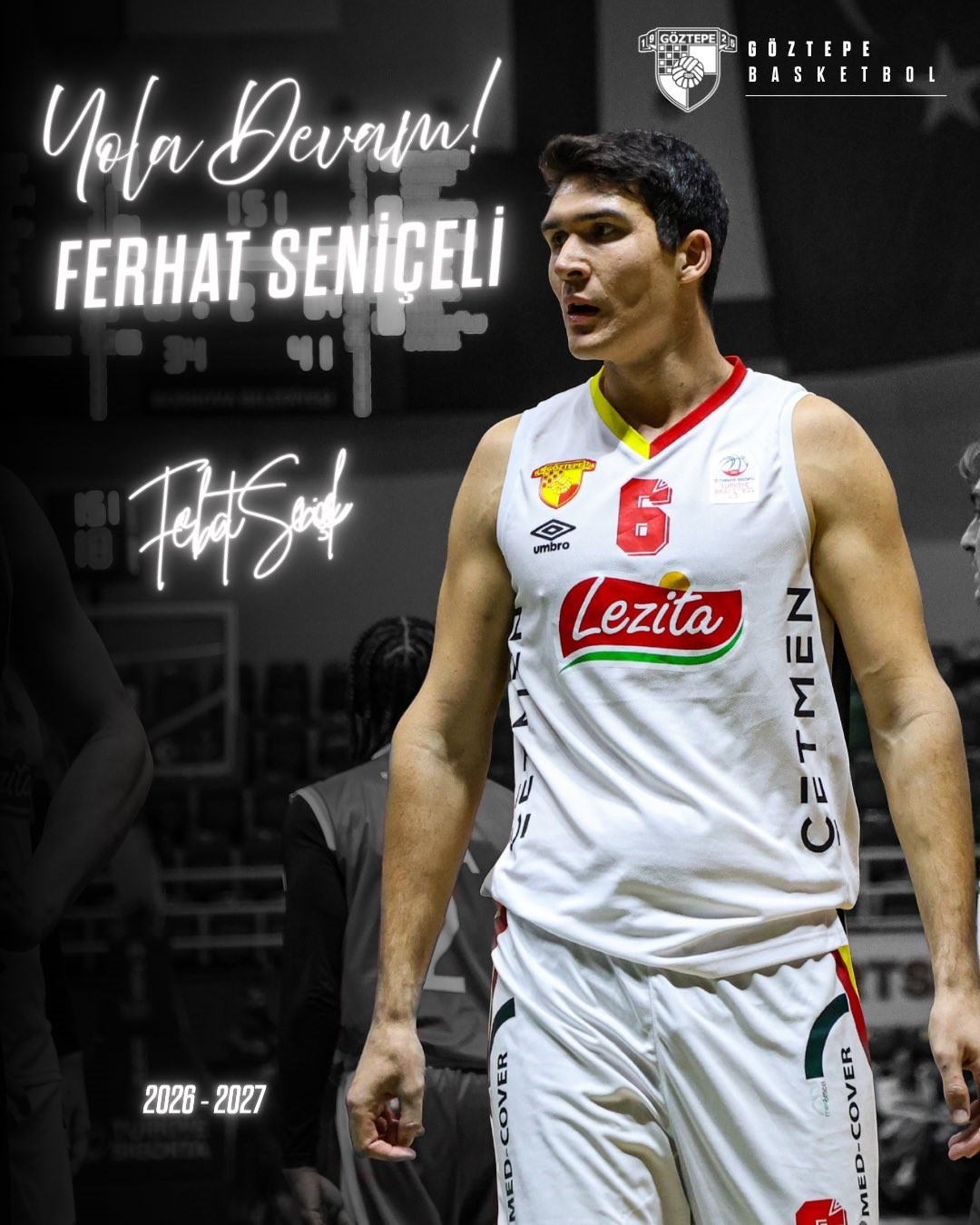 Göztepe Basketbol, Ferhat Seniçeli’in sözleşmesini uzattı