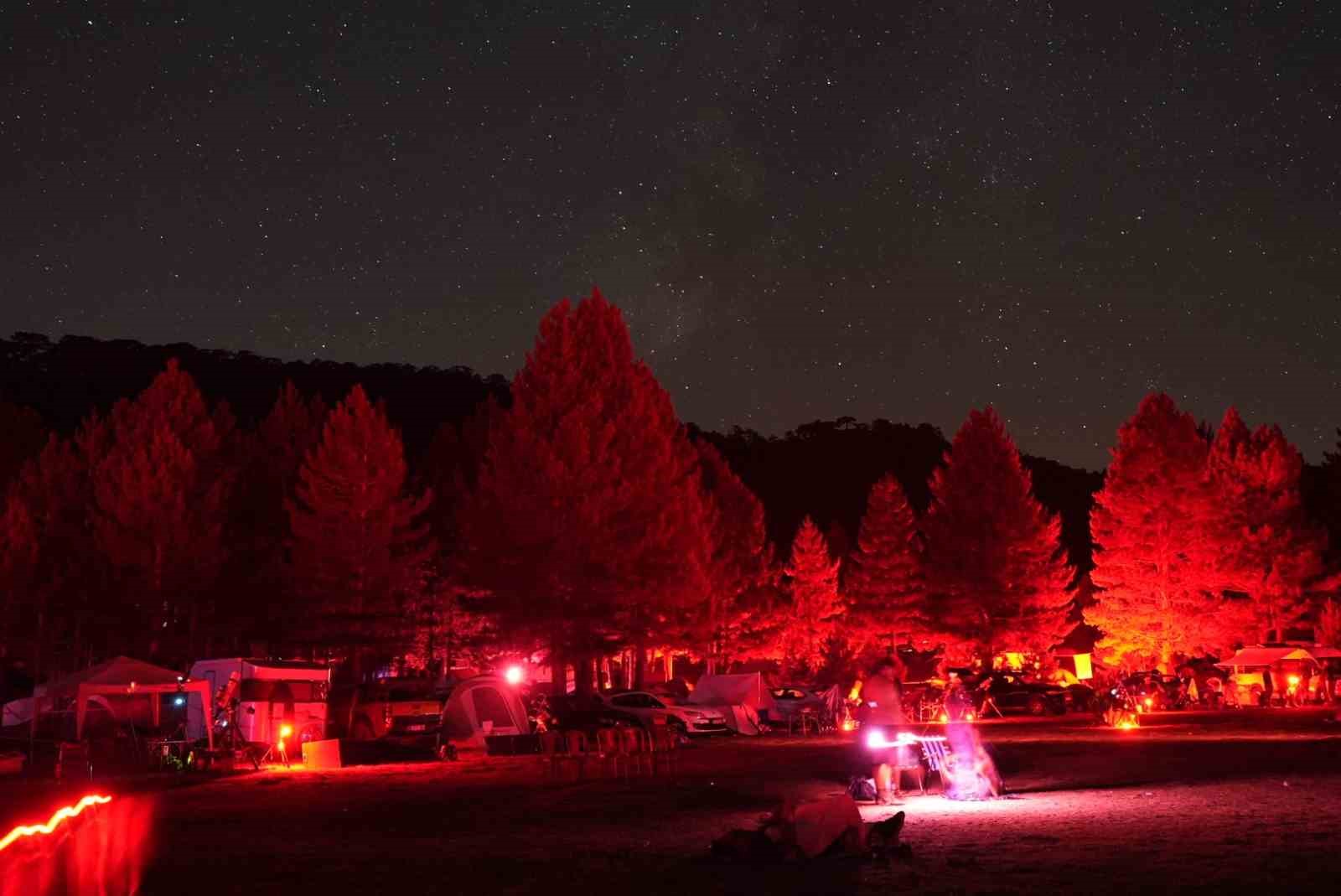 Topuklu Yaylası’nda yıldızların altında unutulmaz gece