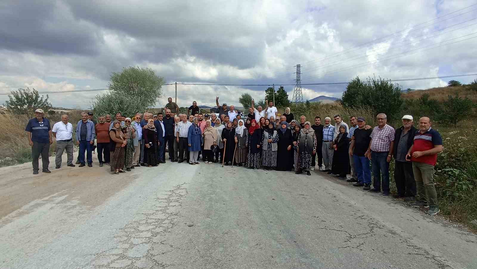 Havza’da taş ocağını genişletme planına mahalleli tepkisi