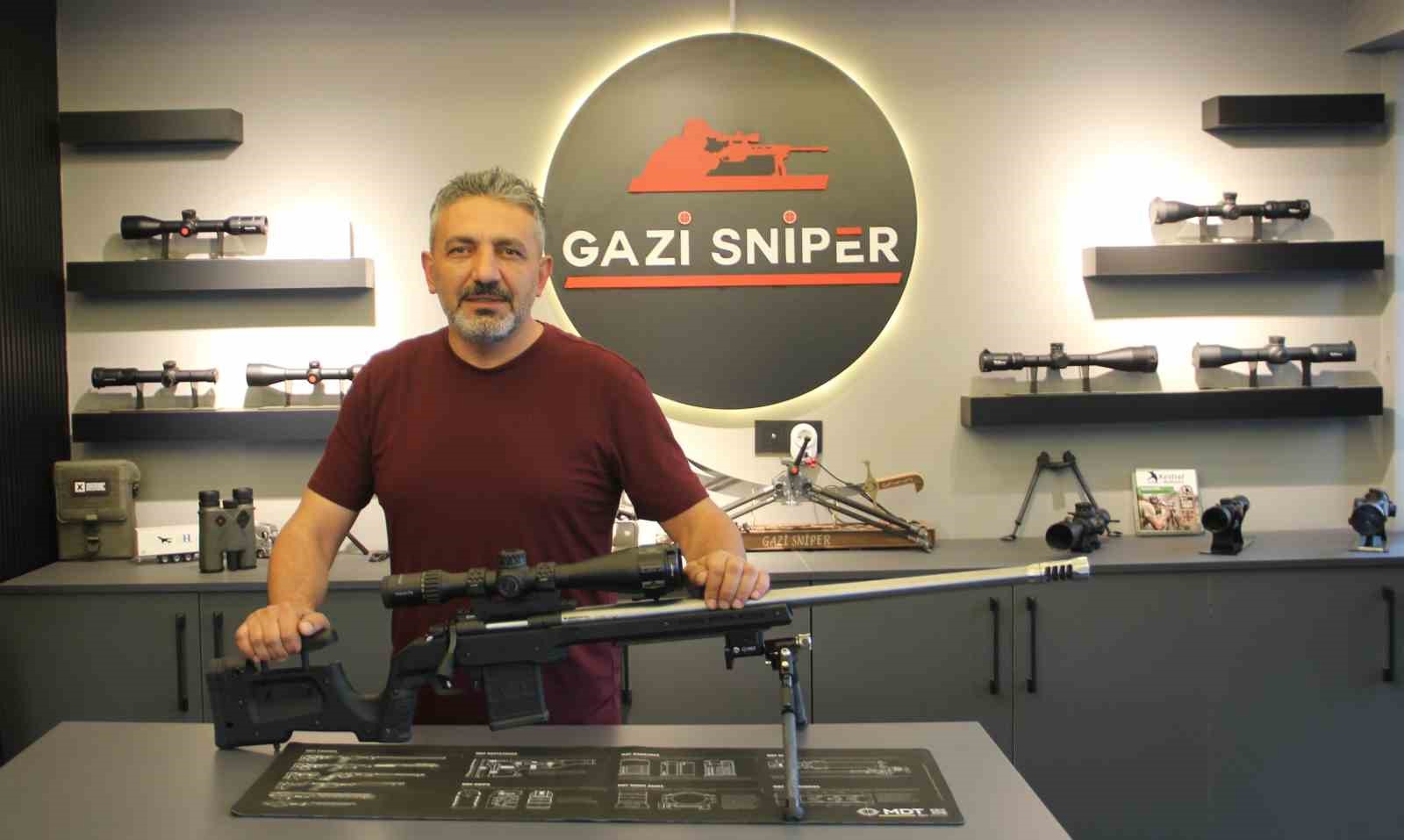 Eski özel harekât polisi Gazi Furkan Düzenli’nin yeni hayali 7 bin metrede hedefi vurmak