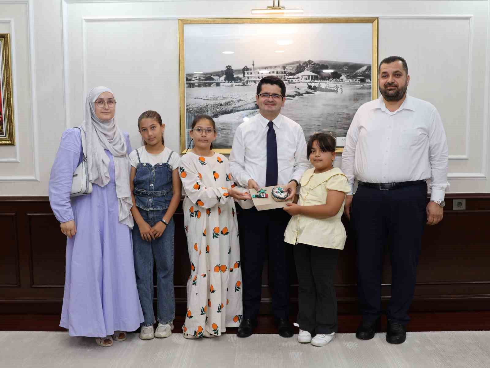 Arsuzlu çocukların yardımları Filistin’e ulaştırılacak