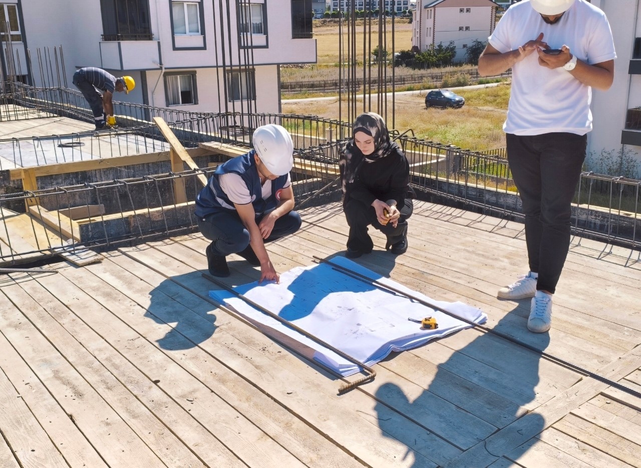 Bayburt’ta yapı denetim kuruluşlarına yönelik şantiye kontrolleri sürüyor