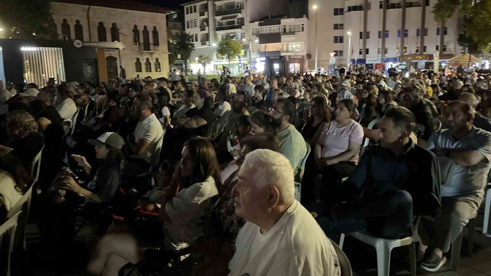 Sinop’ta açık hava konseri ve sinema gösterimi