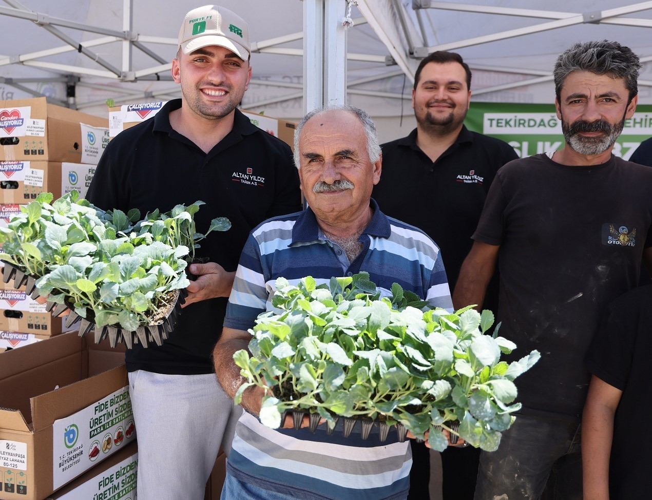 Tekirdağ’da üreticiye kışlık sebze desteği: 104 bin fide dağıtılıyor