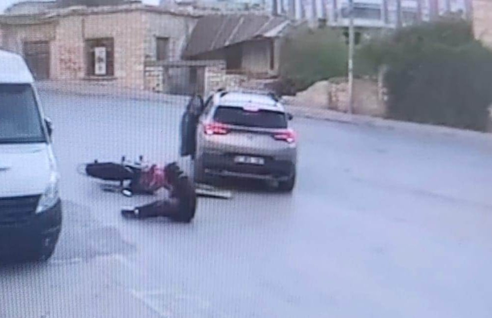 Mersin’de otomobil ile motosiklet çarpıştı: 1 yaralı